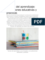 Teorías del aprendizaje: Las principales y sus aplicaciones