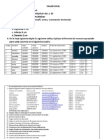 1 Prueba Diagnostica de Excel