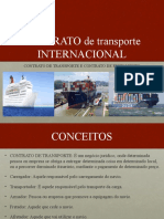 Contrato de Transporte Internacional e F