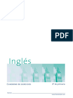 Cuaderno de Verano Ingles 6 Ep