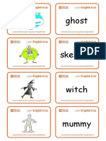 Flashcards Halloween