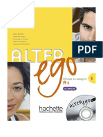 Alter Ego: Livre de L'eleve & CD Audio 1 - Annie Berthet