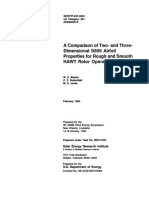 A Comparison of Two-And Three Dimensional 5809 Airfoil Properties For Rough and Smooth HAWT Rotor Operation