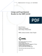 Design and Experimental Results For The S809Airfoil: Nrel Technical Monitor: James Tangier