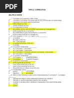 Topic 5: Correlation: A. B. C. D. A. B. C. D. A. B. C. D. E. A. B. C. D. A. C. B. D. A. B. C. D. A. C. B. D