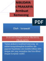 Prakarya Kemoceng - Isnawati - 2023054007