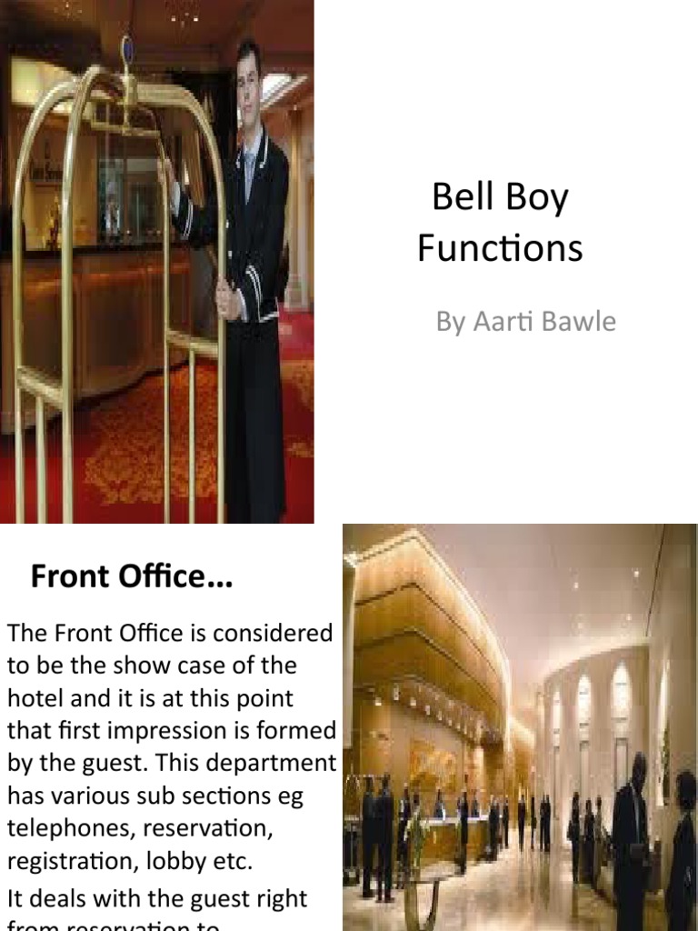 Bell Boy Functions