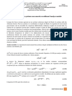 2Vibration Forcée Des Systèmes Non Amortis