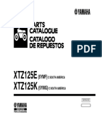 Catalogo de Repuestos Xtz 125 2008