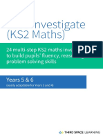 KS2 Maths Investigations