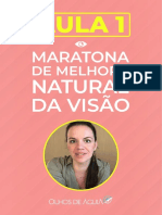 Como melhorei minha visão com exercícios naturais