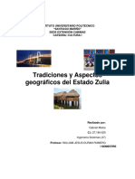 Tradiciones y Aspectos geográficos del Estado Zulia Gabriel Matos