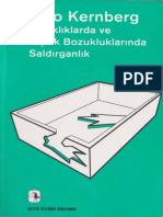 Otto Kernberg Sapıklıklarda Ve Kişilik Bozukluklarında Saldırganlık Metis Yayınları