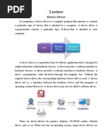 Device Drives