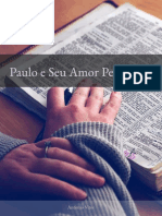 Subsídio Da Lição 10 - Paulo e Seu Amor Pela Igreja