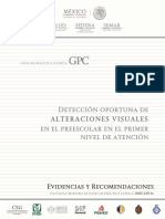 EyR GPC Detección Alt Visuales en Preescolar 2016