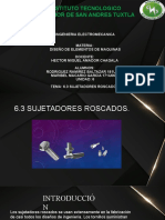 6.3 Sujetadores Roscados Unidad 6