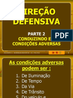 Direção defensiva em condições adversas