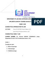 Department of Law & CLE & Professional Advisor, LDC) : Lecturer