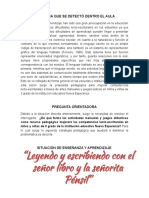 Situacion de Enseñanza Luis Moreno