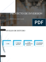 Estudio de Mercado. Proyecto de Inversion