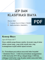 Konsep Dan Klasifikasi Biaya