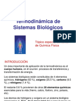 Termodinamica de Sistemas Biologicos