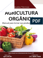 AGRICULTURA ORGÂNICA - Manual Para Tornar Sua Produção Orgânica - Livro CPT Brasil 2021