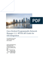 Cisco Multilayer Manager MTOSI OSS Integration Guide