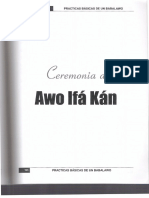 Cerimonia Awo Ifa Kan