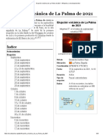 Erupción Volcánica de La Palma de 2021 - Wikipedia, La Enciclopedia Libre