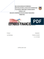 Trabajo Estados Financieros