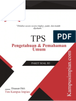 Contoh Pembahasan Soal TPS Pengetahuan Pemahaman Umum