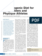 The Ketogenic Diet For Bodybuilders and Physique Athletes: Address Correspondence To Adam Tzur