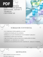 7 Concepto, Hipòtesis, Leyes y Teorías