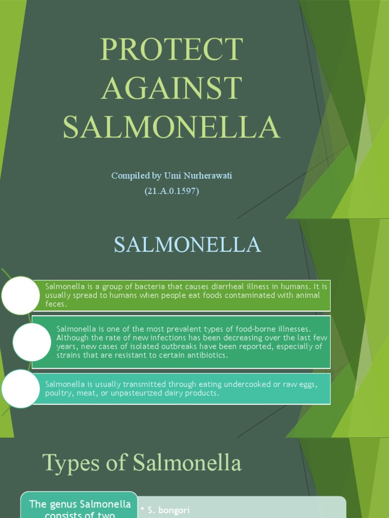 Protect Against Salmonella | PDF | Salmonella | Health Sciences
