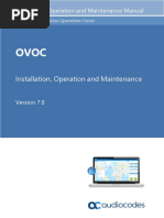 One Voice Operations Center Iom Manual Ver 78