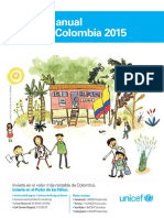 INFORME ANUAL ESPAÑOL UNICEF COLOMBIA MAYO 10 2016