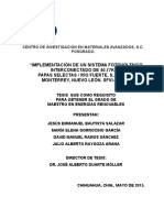 Jesús Emmanuel Bautista Salazar, María Elena Gorrocino García, David Manuel Ramos Sánchez, Julio Alberto Duarte Möler Maestría en Energías Renov