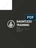 Dauntless Training
