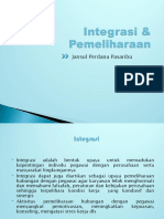 Integrasi Dan Pemeliharaan