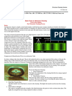 Basic Ultrasonic Cleaning Procedures