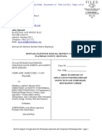 Brief in Support Ot Tro MacGregor Bjerken v. Federal Notice of Removal - 921-Cv-00142