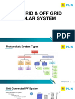 On Grid and Off Grid Solar System