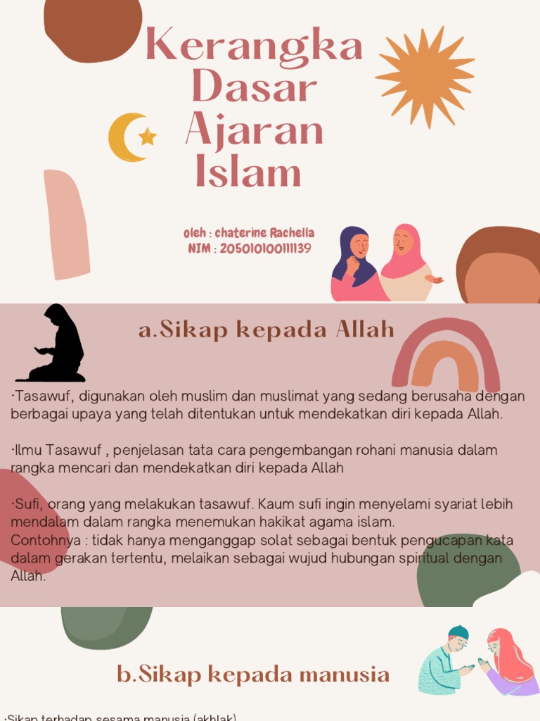 Kerangka Dasar Ajaran Islam - Chaterine Rachella - 205010100111139 | PDF