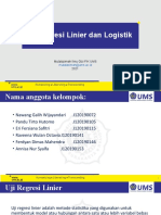 Kelompok 6 - Uji Regresi Linear Dan Logistik - 5B