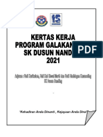 Kertas Kerja Program Galakan PDPR 2021