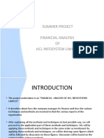 HCL Financial Analysis