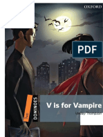 V Is For Vampire+reading