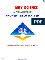 Science - Properties of Matter